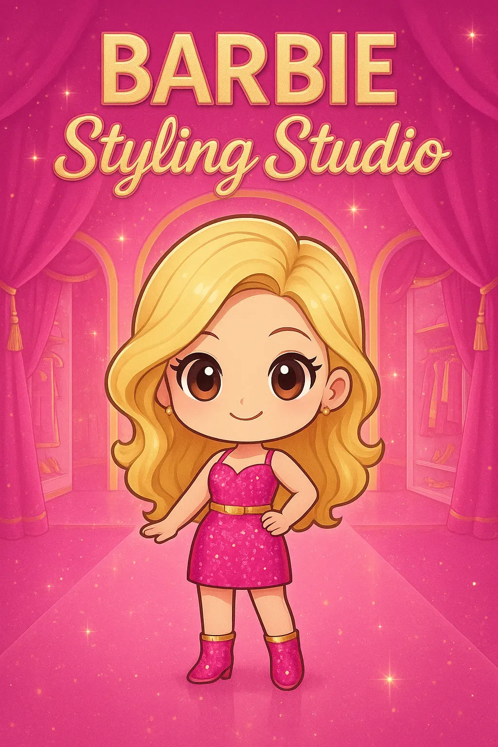 Barbie Styling Studio game icon