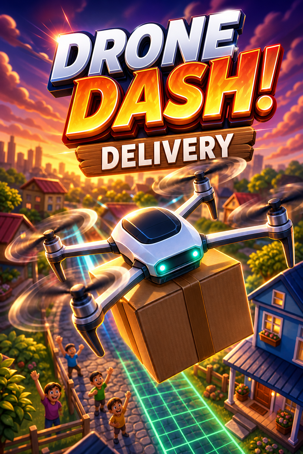 DroneDash Delivery game icon